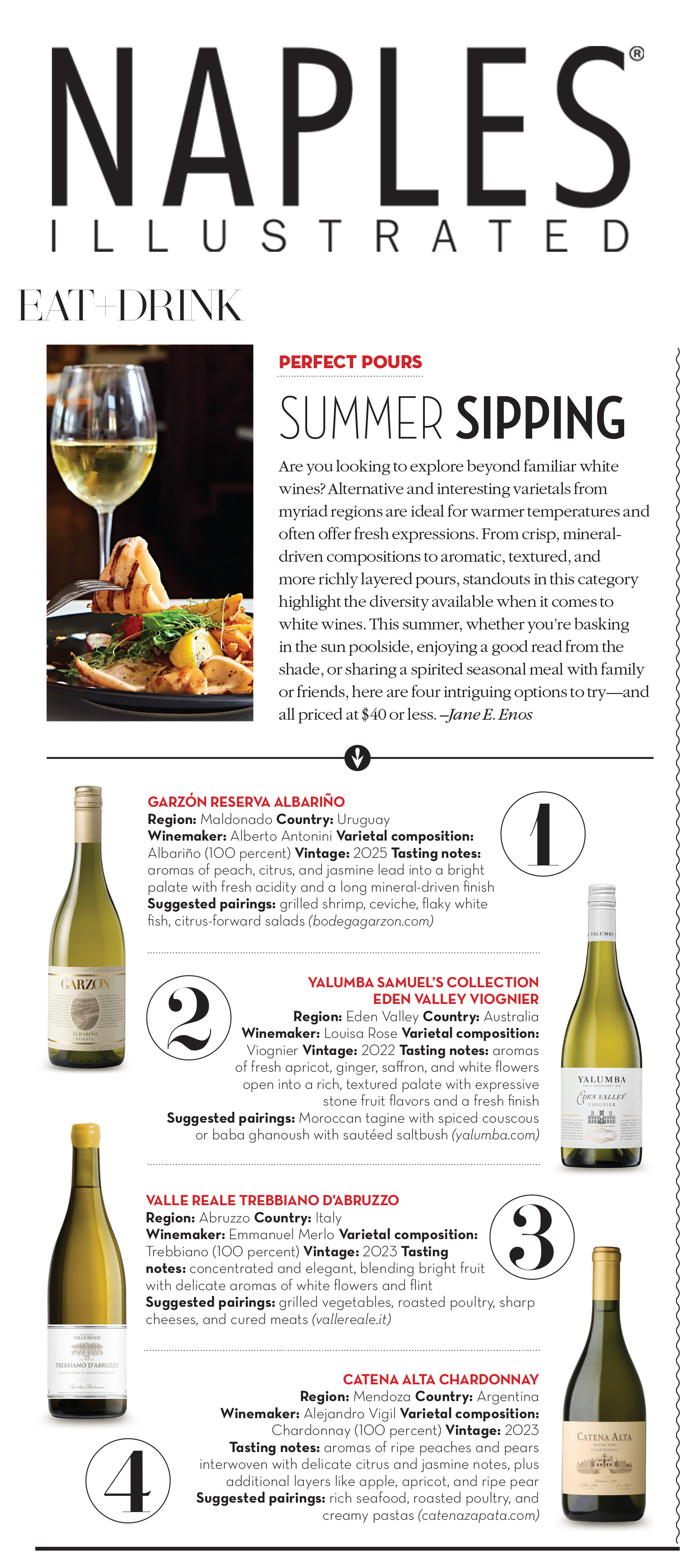 Perfect Pours | Summer Sipping